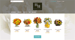 Desktop Screenshot of heatherhouseflowers.com